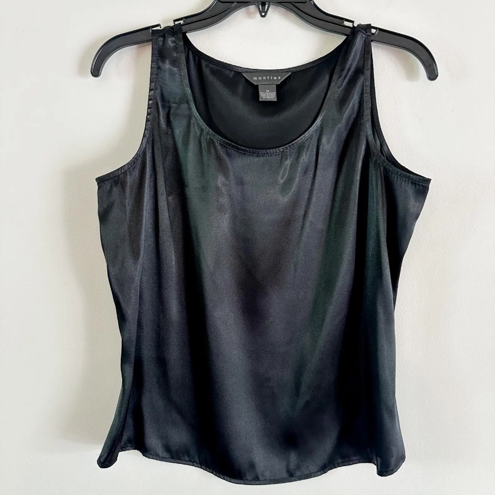 Vintage Mantles Short Sleeved Blouse | 100% Polyester | 90s Style